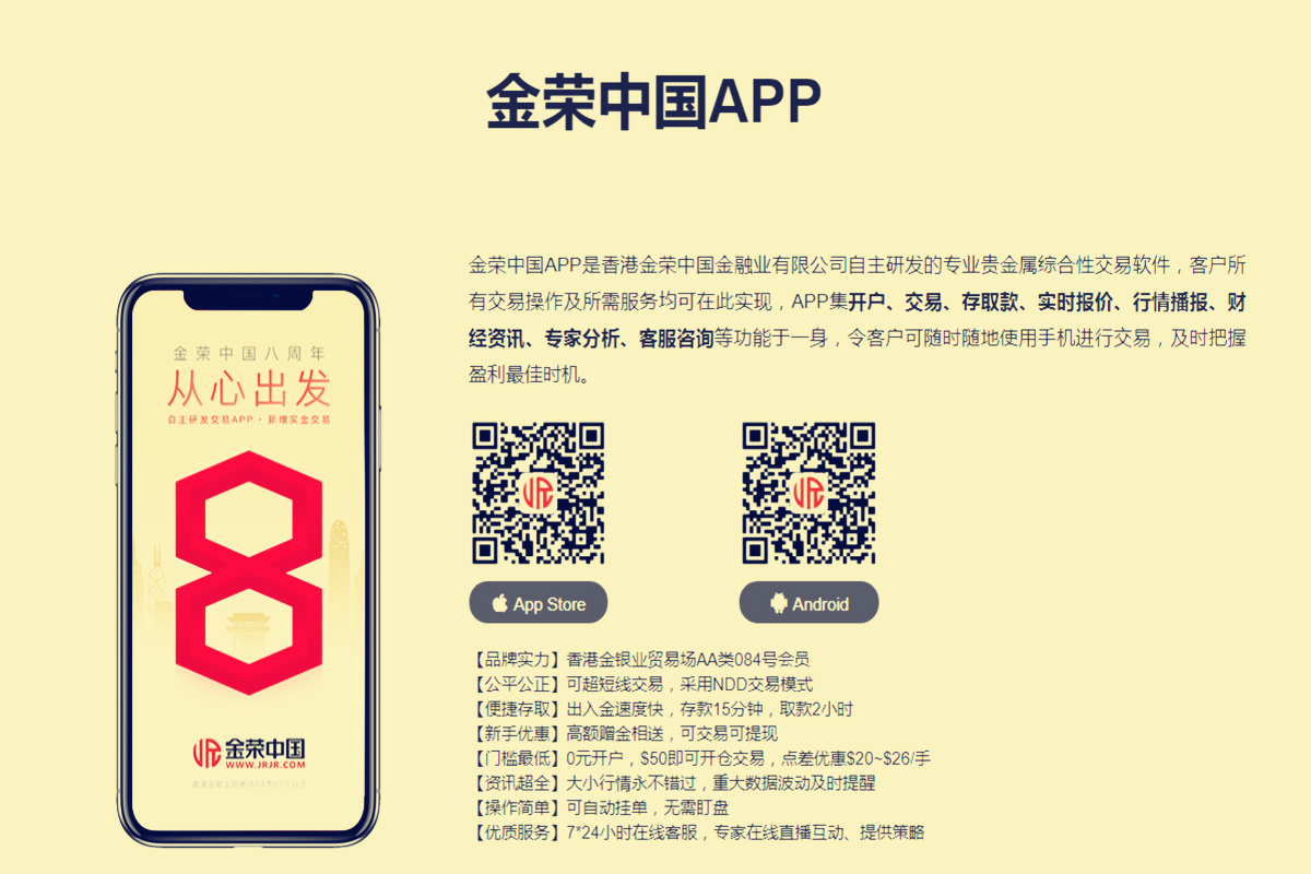 金荣中国APP炒黄金