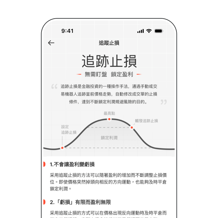 智能追踪止损