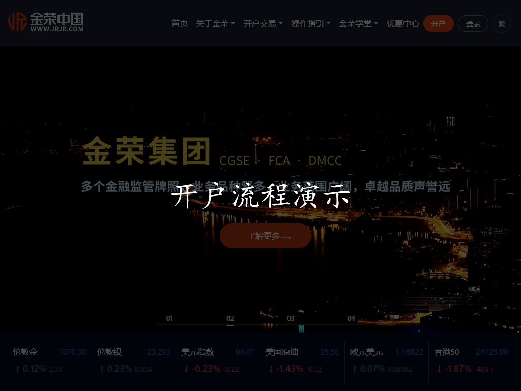 开户只需四步 开启盈利之门